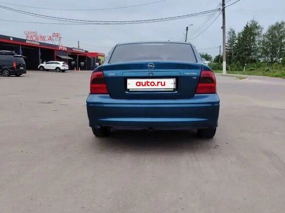 2001 Opel Vectra B Рестайлинг, синий, 180000 рублей - вид 4