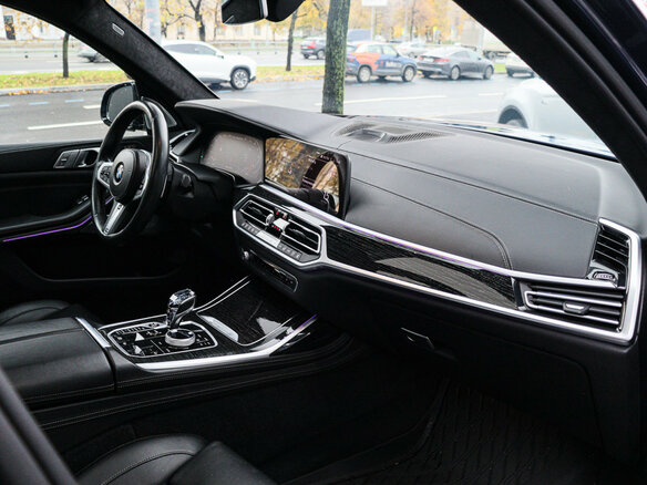 2020 BMW X7 M50d I (G07), синий, 8790000 рублей - вид 13