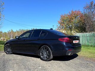2018 BMW 5 серии 530d xDrive VII (G30/G31/G38), чёрный, 4100000 рублей, вид 4