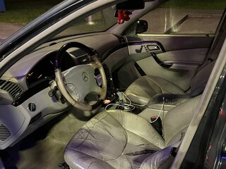 1999 Mercedes-Benz S-Класс 320 IV (W220), чёрный, 450000 рублей, вид 5