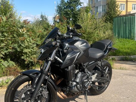 2017 Kawasaki Z 650, чёрный, 699999 рублей, вид 1