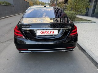 2018 Mercedes-Benz Maybach S-Класс 560 I (X222) Рестайлинг, чёрный, 3452000 рублей, вид 4