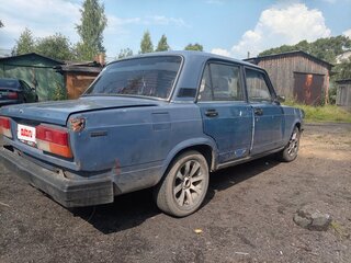 2002 Lada (ВАЗ) 2107, синий, 65000 рублей, вид 4