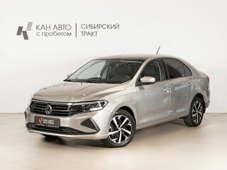 2021 Volkswagen Polo VI, серебристый, 1465000 рублей, вид 1