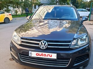 2012 Volkswagen Touareg II, чёрный, 1590000 рублей, вид 1