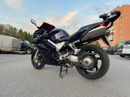 2003 Honda VFR 800, синий, 430000 рублей, вид 5
