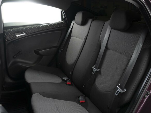 2012 Hyundai Solaris I, фиолетовый, 525000 рублей - вид 8