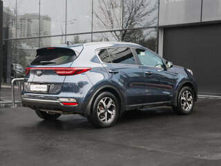 2019 Kia Sportage IV Рестайлинг, синий, 1990000 рублей, вид 4
