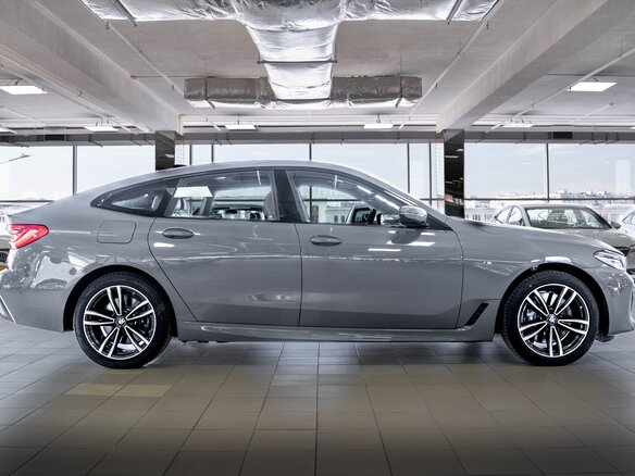 2022 BMW 6 серии 630d xDrive IV (G32) Рестайлинг, серебристый - вид 32