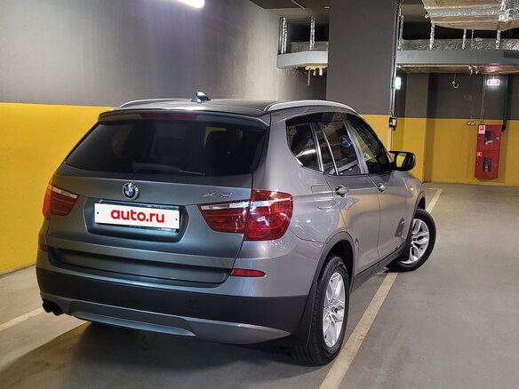 2011 BMW X3 28i xDrive II (F25), серый, 1540000 рублей - вид 20
