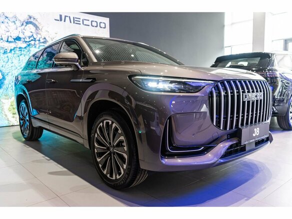 2025 Jaecoo J8, серебристый