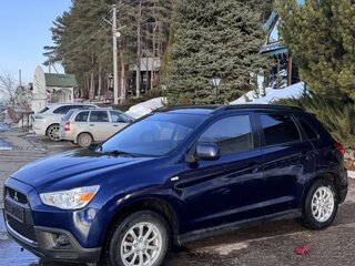 2012 Mitsubishi ASX I, синий, 850000 рублей, вид 4