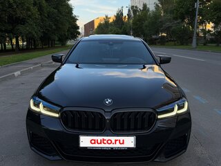 2020 BMW 5 серии 540i VII (G30/G31/G38) Рестайлинг, чёрный, 5500000 рублей, вид 2