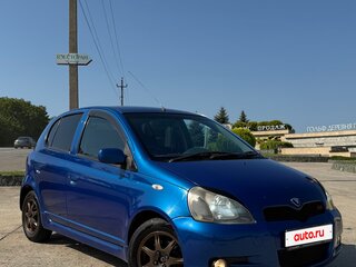 2000 Toyota Vitz I (P10), синий, 500000 рублей, вид 1