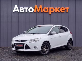 2012 Ford Focus III, белый, 699000 рублей, вид 3