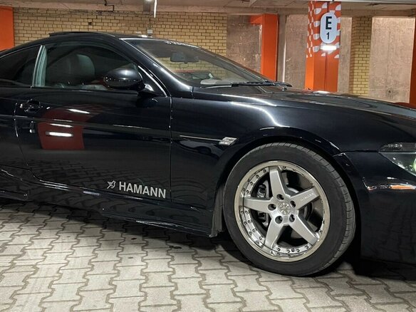 2003 BMW 6 серии 645i II (E63/E64), чёрный, 1400000 рублей - вид 9