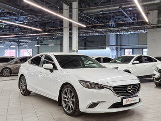 2017 Mazda 6 III (GJ) Рестайлинг, белый, 1749000 рублей, вид 2