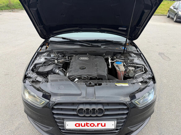 2014 Audi A4 IV (B8) Рестайлинг, чёрный, 1350000 рублей - вид 10