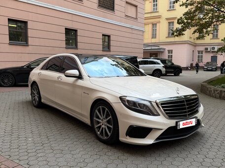 2014 Mercedes-Benz S-Класс AMG 63 AMG Long III (W222, C217), чёрный, 3650000 рублей, вид 2