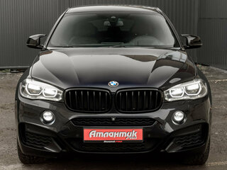 2018 BMW X6 40d II (F16), чёрный, 3950000 рублей, вид 2