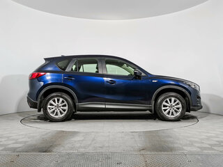 2017 Mazda CX-5 I Рестайлинг, синий, 1861101 рублей, вид 4