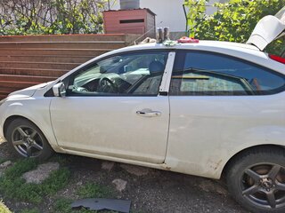 2008 Ford Focus II Рестайлинг, белый, 220000 рублей, вид 4