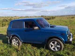2013 Lada (ВАЗ) 2121 (4x4) I Рестайлинг, синий, 445000 рублей, вид 2