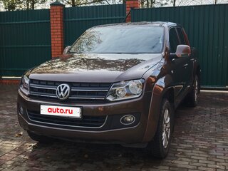 2013 Volkswagen Amarok Double Cab part-time I, коричневый, 1700000 рублей, вид 5