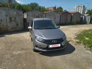 2022 Lada (ВАЗ) Granta I Рестайлинг, серебристый, 525000 рублей, вид 1