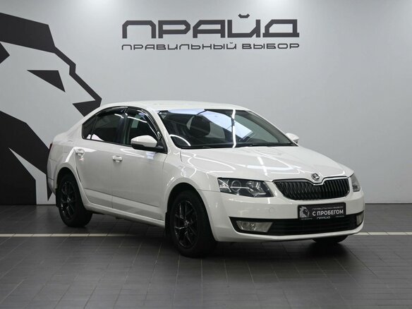 2014 Skoda Octavia III (A7), белый, 1159900 рублей - вид 4