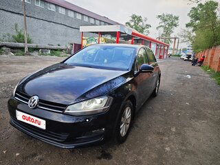2013 Volkswagen Golf VII, чёрный, 1100000 рублей, вид 3