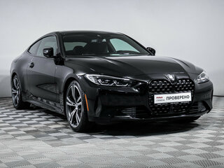 2021 BMW 4 серии 430i G22, G23, G26, чёрный, 4950000 рублей, вид 3