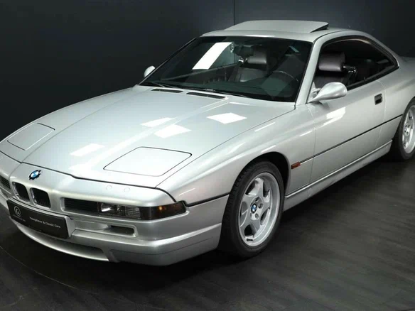 1993 BMW 8 серии 850i I (E31), серебристый, 7270000 рублей