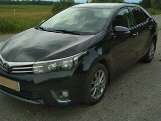 2014 Toyota Corolla XI (E160, E170, E180), чёрный, 1450000 рублей, вид 1