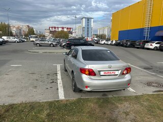 2008 Toyota Corolla X (E140, E150), серебристый, 850000 рублей, вид 4