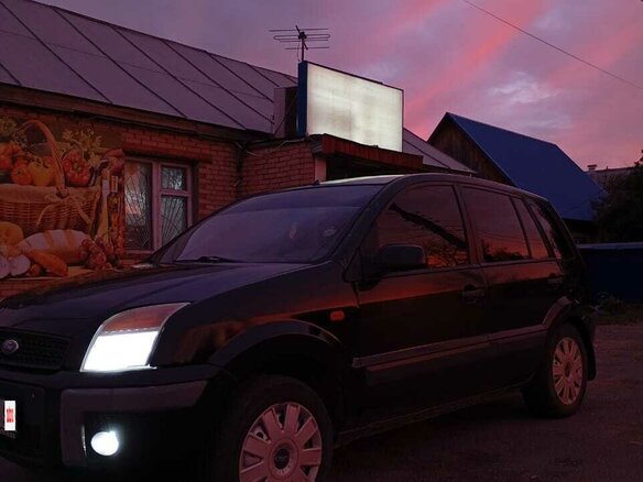 2008 Ford Fusion I Рестайлинг, чёрный, 328000 рублей - вид 1