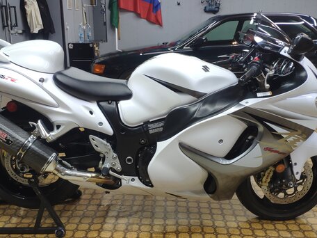 2013 Suzuki GSX 1300 R Hayabusa, белый, 1200000 рублей, вид 2