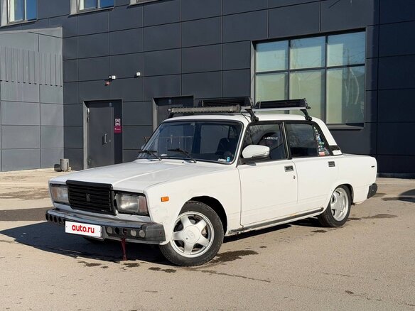 2003 Lada (ВАЗ) 2107, белый, 155000 рублей - вид 1