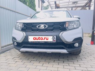 2021 Lada (ВАЗ) Largus Cross I Рестайлинг, белый, 1430000 рублей, вид 1