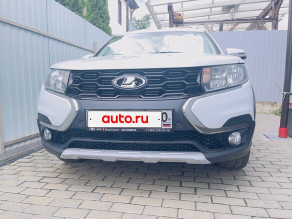 2021 Lada (ВАЗ) Largus Cross I Рестайлинг, белый, 1430000 рублей