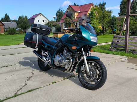 1997 Yamaha XJ900, зелёный, 310000 рублей, вид 1