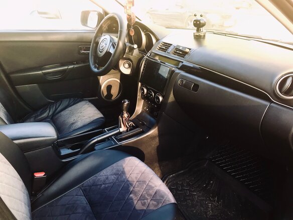 2008 Mazda 3 I (BK) Рестайлинг, золотистый, 299000 рублей - вид 5