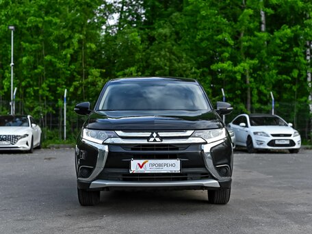 2015 Mitsubishi Outlander III Рестайлинг 2, чёрный, 1310000 рублей, вид 3