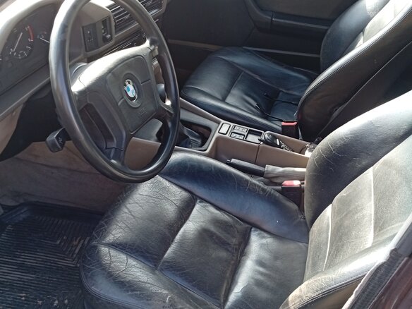1994 BMW 5 серии 525d III (E34), коричневый, 220000 рублей - вид 6