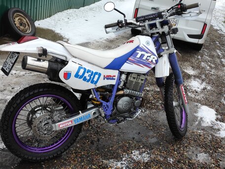 1993 Yamaha TT250R, белый, 280000 рублей, вид 1