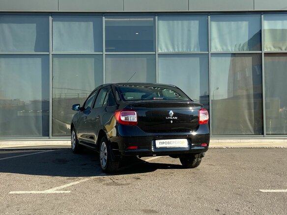 2015 Renault Logan II, чёрный, 517000 рублей - вид 4