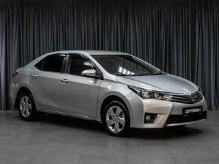 2013 Toyota Corolla XI (E160, E170, E180), серебристый, 1059000 рублей, вид 1