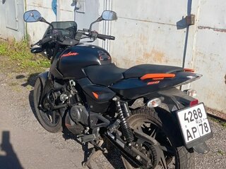 2021 Bajaj Pulsar 180, чёрный, 140000 рублей, вид 5