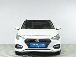 2018 Hyundai Solaris II, белый, 1399000 рублей, вид 2