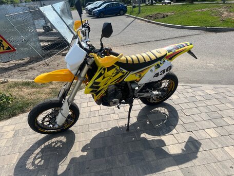 2006 Suzuki DR-Z 400 SM, жёлтый, 295000 рублей, вид 3